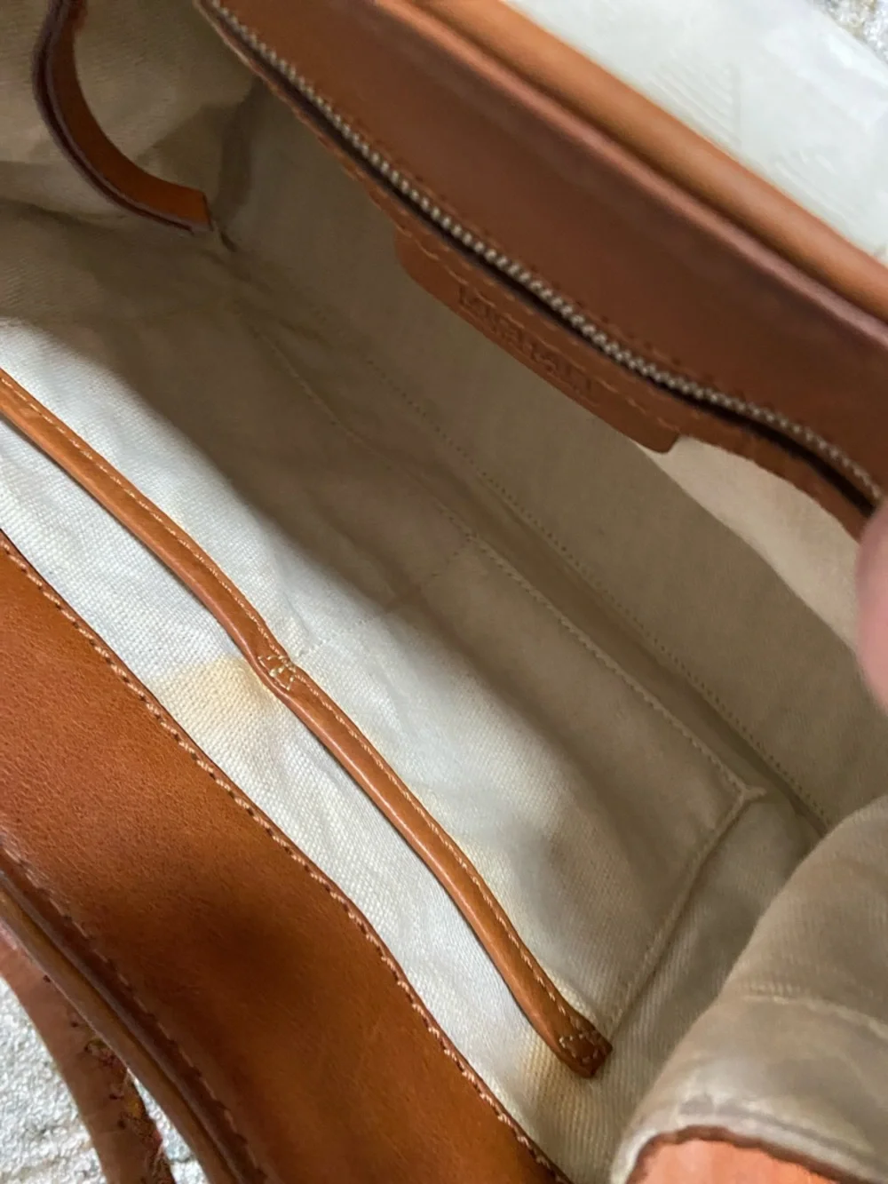 Michael Kors Vintage Lattington Hobo with Monogrammed Jacquard and Leather Trim - Picture 9 of 14